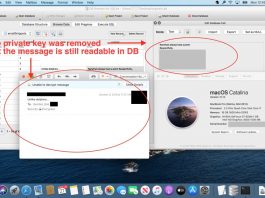 Apple mail encrypted messages