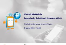 Beynəlxalq Təhlükəsiz İnternet Günü ilə əlaqədar vebinar keçiriləcək